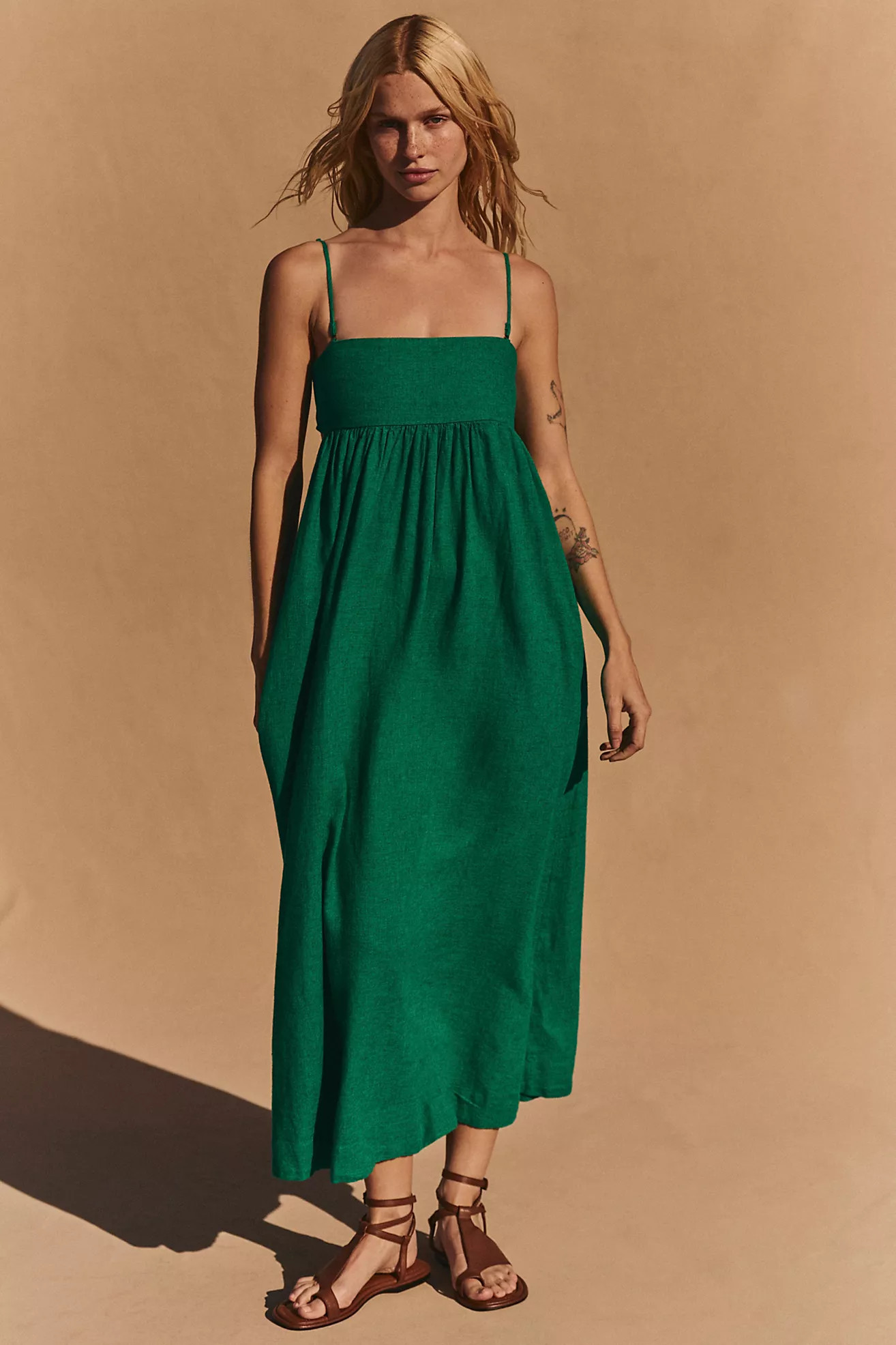 Halo Babydoll Midi Dress | Free People (Global - UK&FR Excluded)