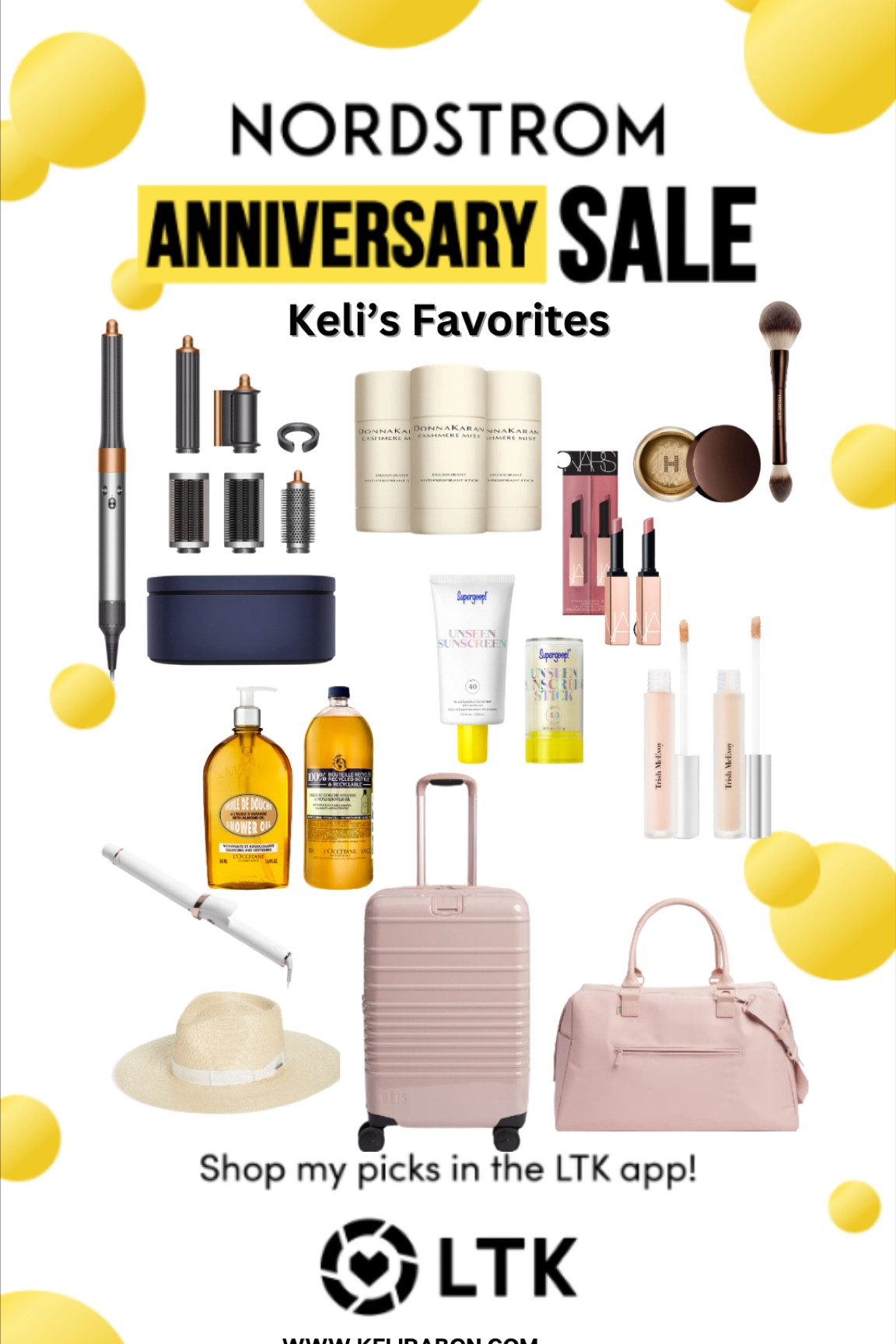 My favorites from the Nordstrom sale 

Hair tools, skin care, makeup sets, luggage, weekender bag, 

#LTKFindsUnder50 #LTKBeauty #LTKxNSale