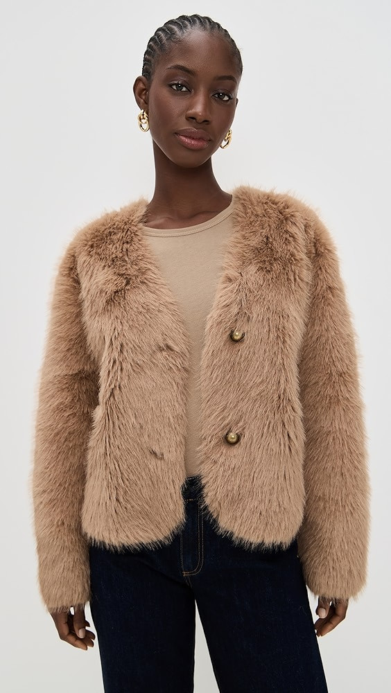 Faux Fur Jacket | Shopbop