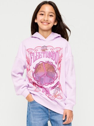 Fleetwood Mac™ Oversized Graphic Tunic Hoodie for Girls | Old Navy (US)
