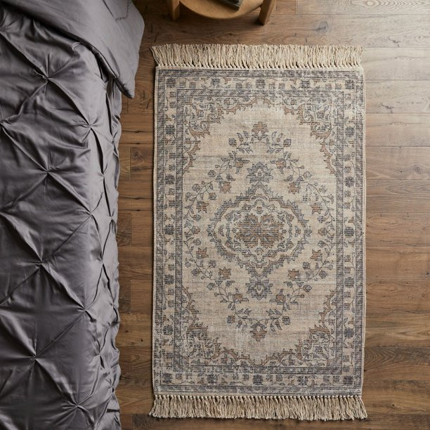 Better Homes & Gardens Persian Fringe Area Rug, Natural, 30"x46" | Walmart (US)