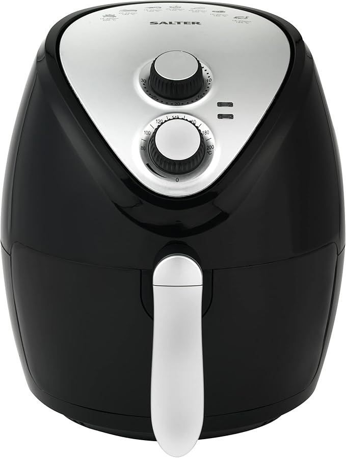 Salter EK2818 3.2L Air Fryer - Hot Air Circulation, Removable Non-Stick Basket, Temperature Up To... | Amazon (UK)