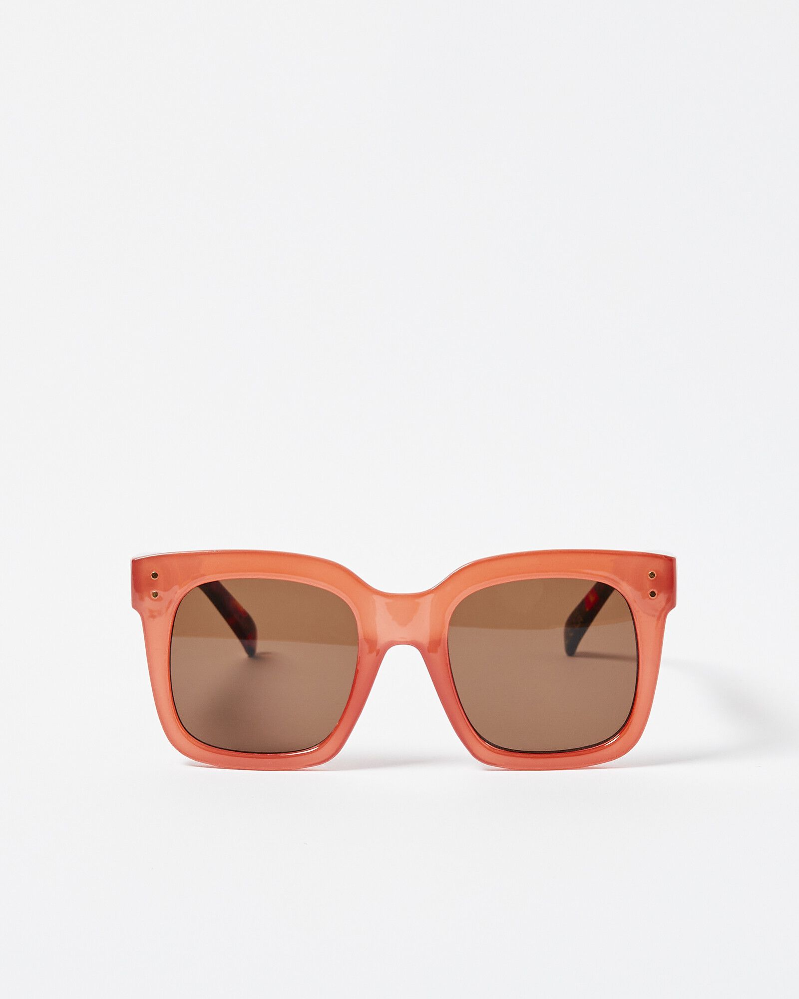 Orange Square Faux Tortoiseshell Sunglasses | Oliver Bonas | Oliver Bonas (Global)