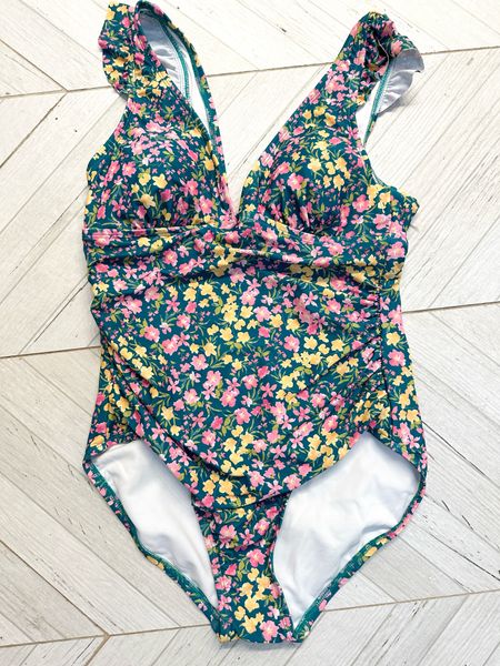 Target swimsuit for women. So cute! I got a medium and I’m usually a 4-6. 

#LTKswim