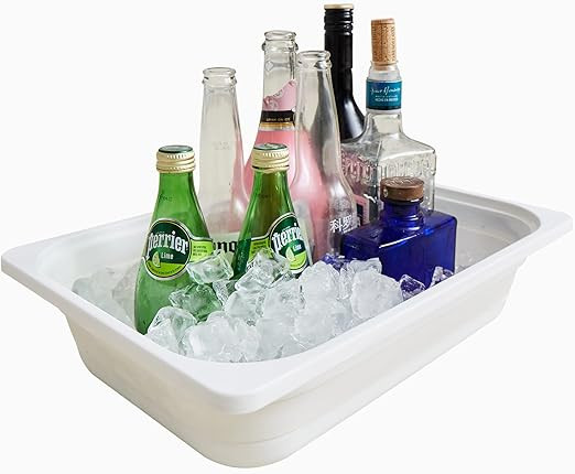 Beright Storage Box, 2.5 Gal Collapsible Wash Basin Folding Dish Tub Sink, Space Saving for Dishi... | Amazon (US)