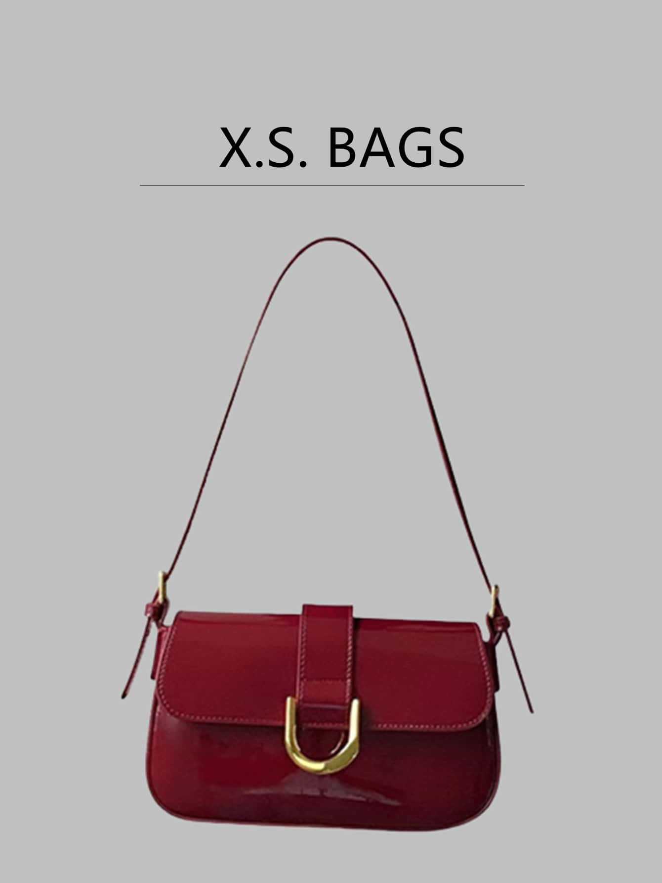 Red Retro Bag | SHEIN