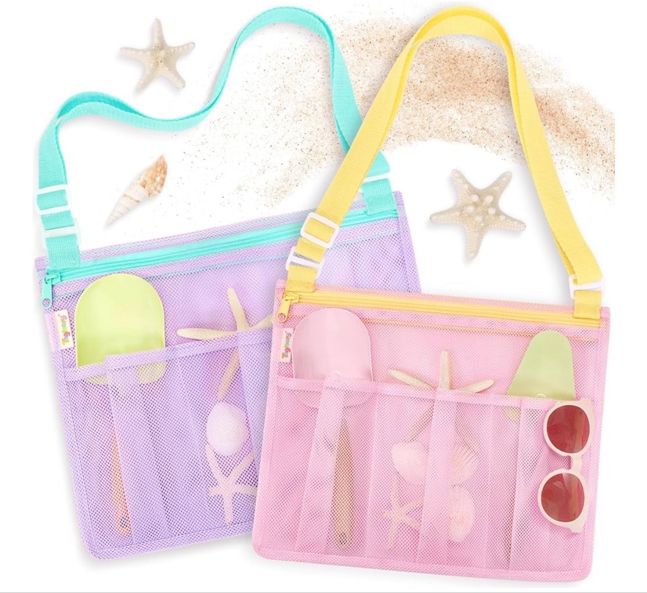 33% off 🎉

Tagitary Beach Toys Mesh Beach Bags with Zipper, Kids Pool Sand Toys Seashell Crossbody for Boys and Girls Summer Vacation Essentials

#LTKSeasonal #LTKSaleAlert #LTKKids