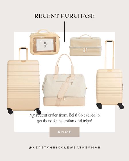 the most aesthetically pleasing luggage to ever do it ✨ -
The weekend bag is convertible & comes in three sizes.

Revolve favorites, holiday travel, luggage, airport look, roller suitcase, travel bag, matching luggage, holiday gift ideaas

#LTKTravel #LTKItBag #LTKStyleTip