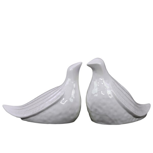 White Ceramic Bird (Set of 2) | Bed Bath & Beyond