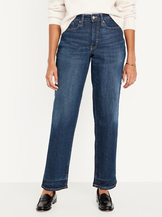 Curvy High-Waisted OG Loose Jeans for Women | Old Navy (US)