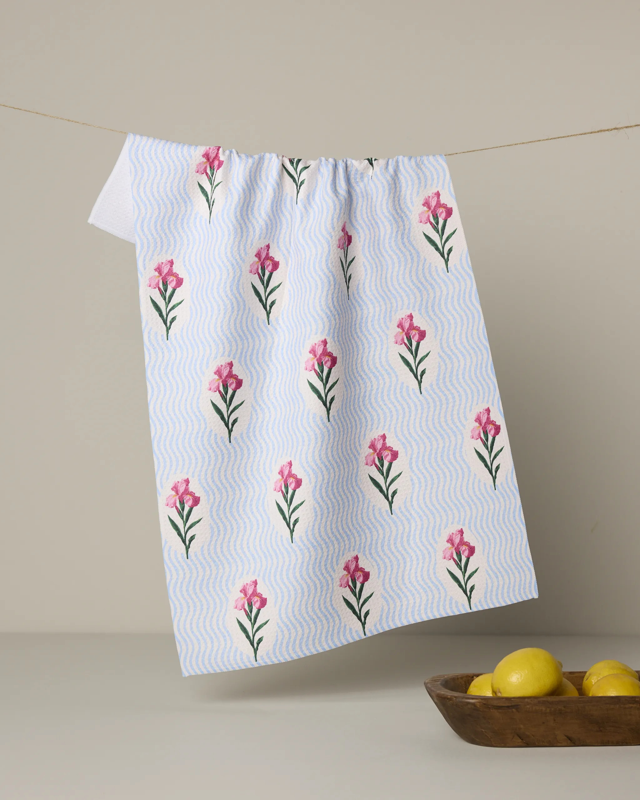 Spatial Bloom Tea Towel | Geometry | Geometry