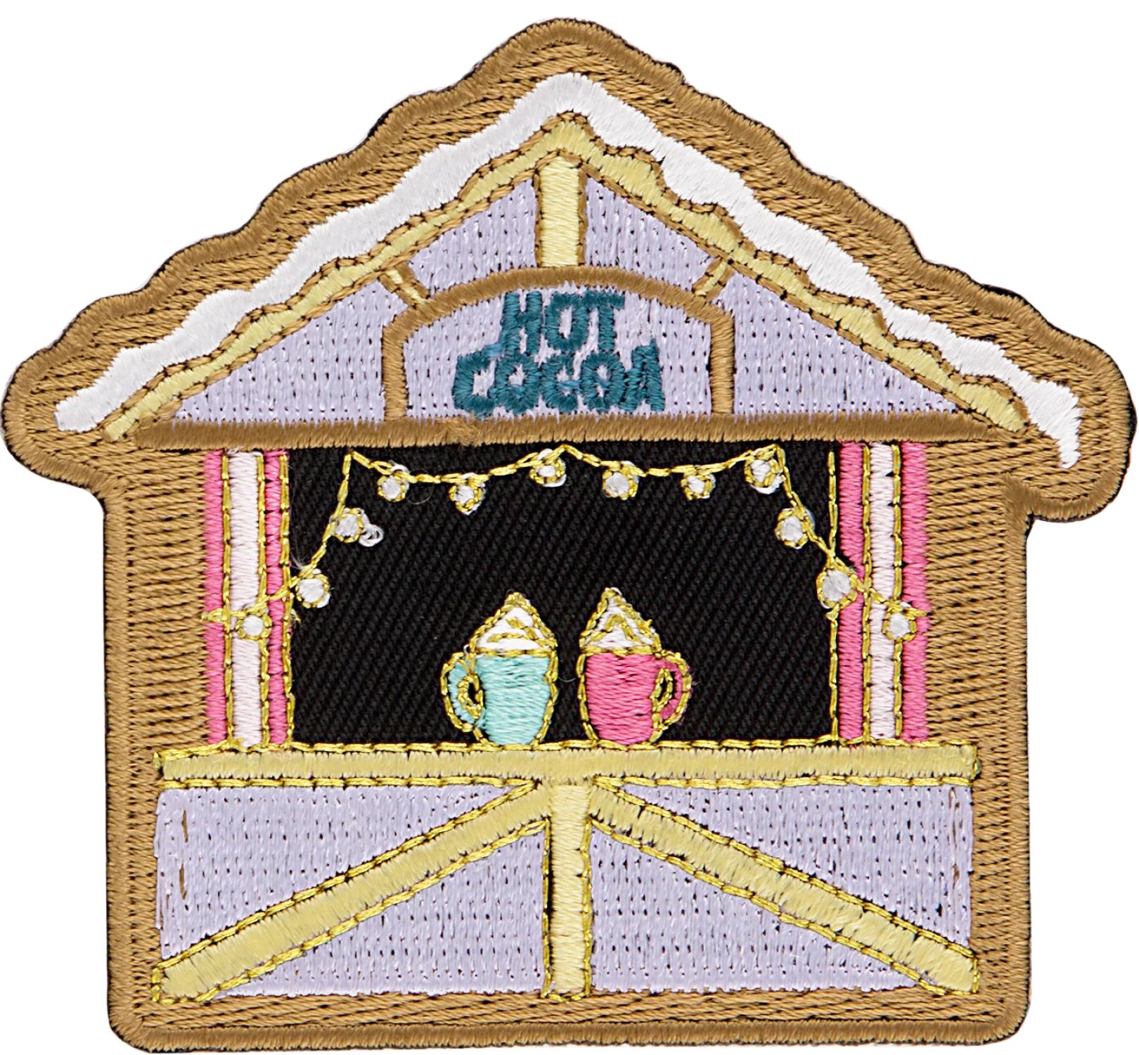Hot Cocoa Stand Holiday Patch | Stoney Clover Lane