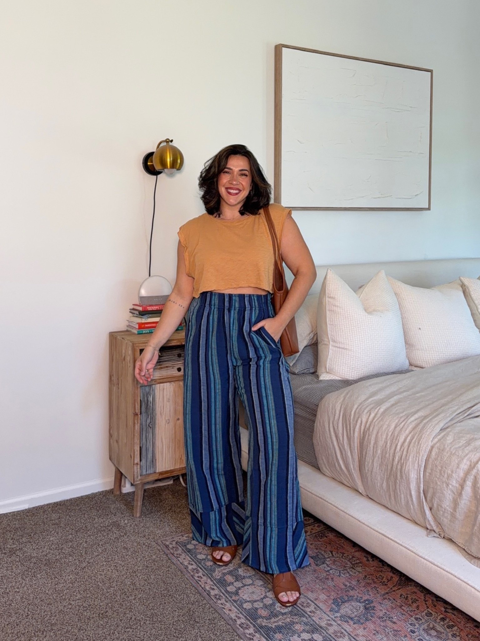 The boxy body approved outfit I'm wearing on repeat. This tee is incredible, I just bought in 2 other colors. Size L top, pants M!

#LTKSeasonal #LTKmomlife #LTKootd