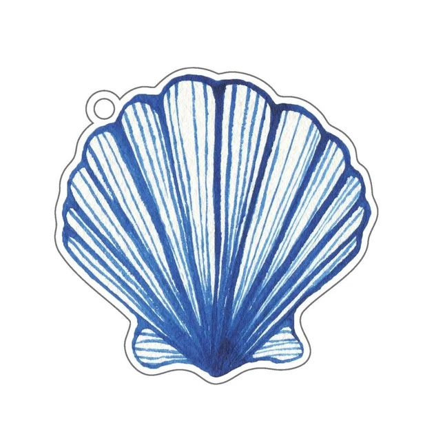 Scallop Shell Gift Tags | Cailini Coastal