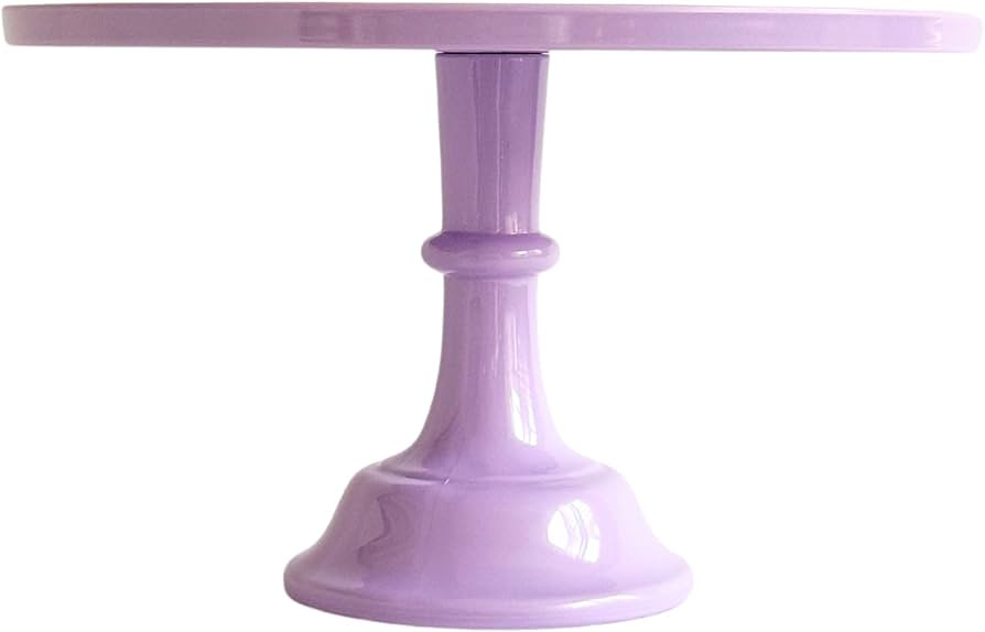 Sprinkles & Confetti 11" Puple Plastic Cake Stand | Melamine Wedding Shower Baby Shower 1st Birth... | Amazon (US)