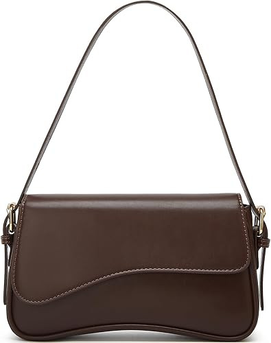 Shoulder Bag for Women Y2K Crossbody Purse PU Leather Underarm Handbag 2 Adjustable Strap for Dai... | Amazon (US)