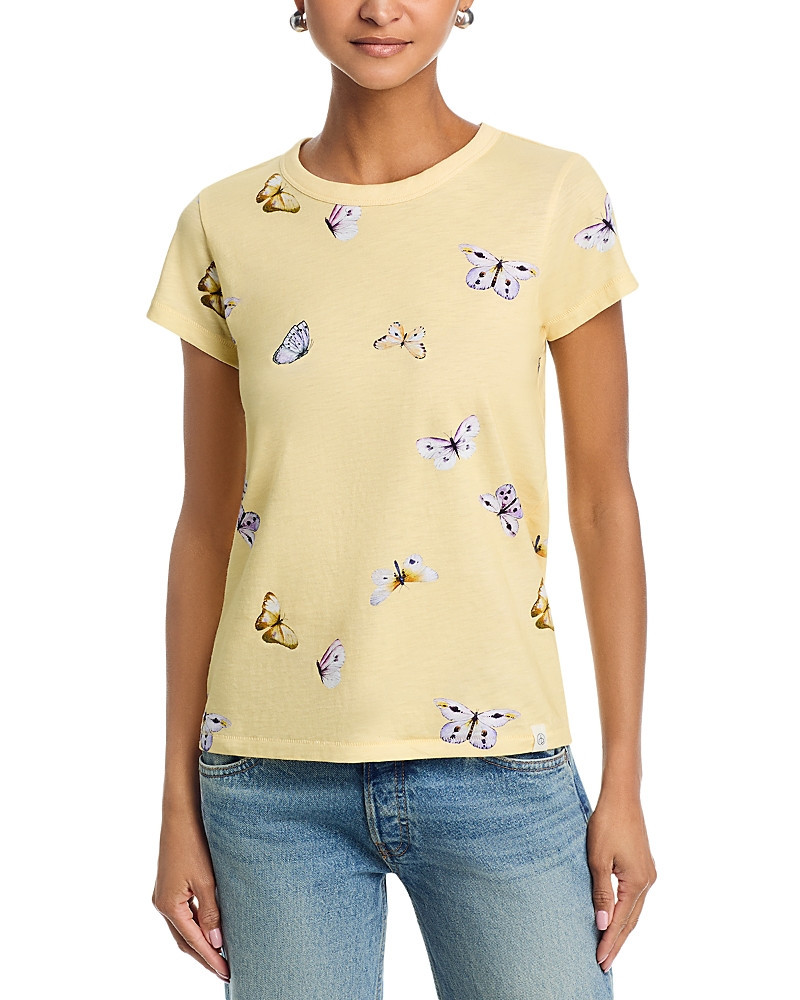 rag & bone All Over Tammy Butterfly Tee | Bloomingdale's (US)
