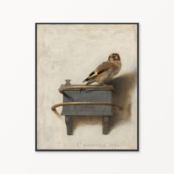 The Goldfinch Print Vintage Bird Print Bird Print Digital | Etsy | Etsy (US)