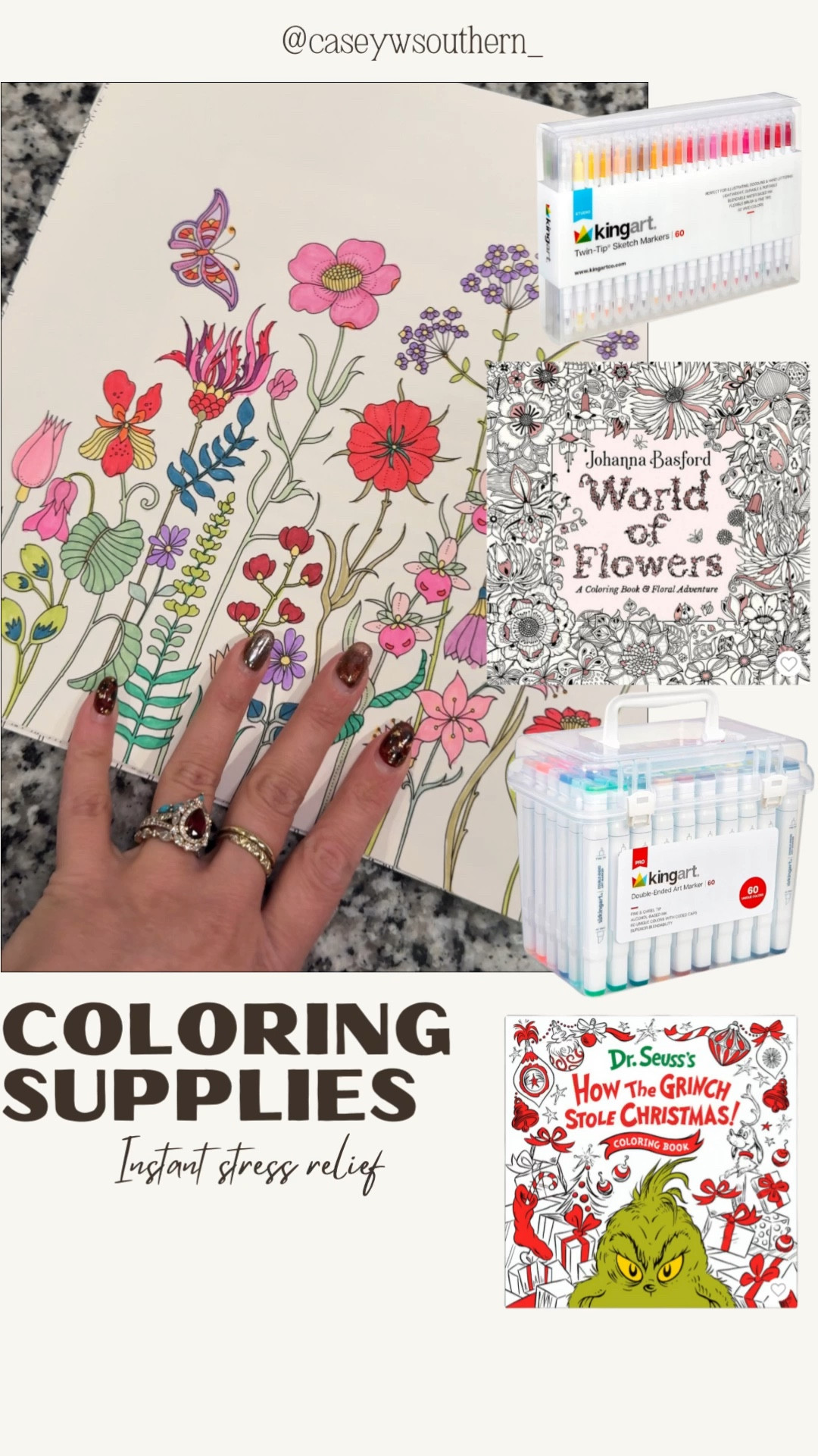 These make an amazing gift idea for anyone in your life! Seriously me and my sons have been coloring every night since getting rhmarried se 

#LTKGiftGuide #LTKCyberWeek #LTKWatchNow