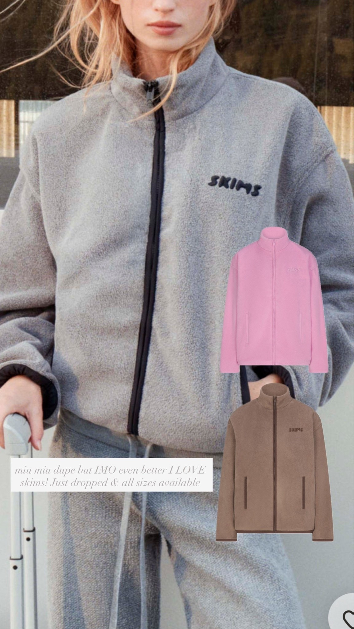 bury me in this new @skims drop
