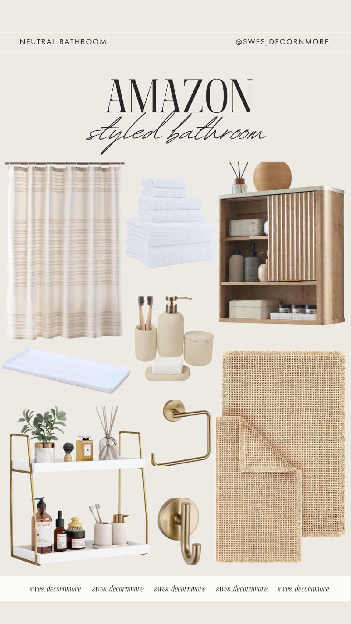  Amazon Styled Bathroom: Perfect Amazon fall finds for a bathroom refresh! I love mixing neutral tones and textures to give my bathroom a fresh and cozy feel. 

#LTKSeasonal #LTKStyleTip #LTKHome