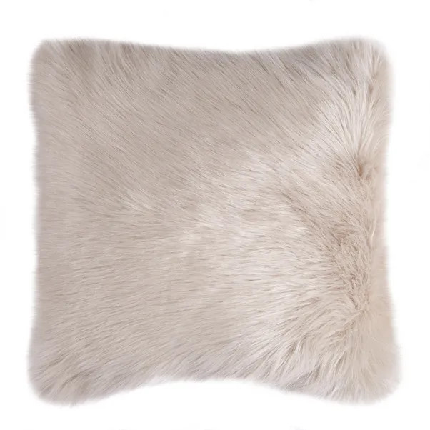 Fluffy Faux Fur Cushion Cover | Dunelm (migrated)