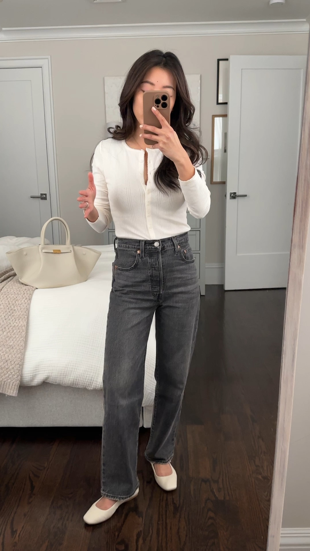 Levi's friends and family sale just started! 30% off site wide! 

My top petite friendly picks are the wedgie straight and the ribcage ankle in shorter inseams. Check my Levi’s LTK collection for reviews 

• Levi’s ribcage straight jeans size 24 x 27 length in Well Worn, a great shorter length that I can wear with flats and sneakers

• Levi's pointelle long sleeve cardigan tee xs

@levis #LevisLTKPartner #Levis

Spring casual outfits, flats outfits, best jeans, petite friendly denim 

#LTKSpringSale #LTKPetite #LTKFindsUnder100