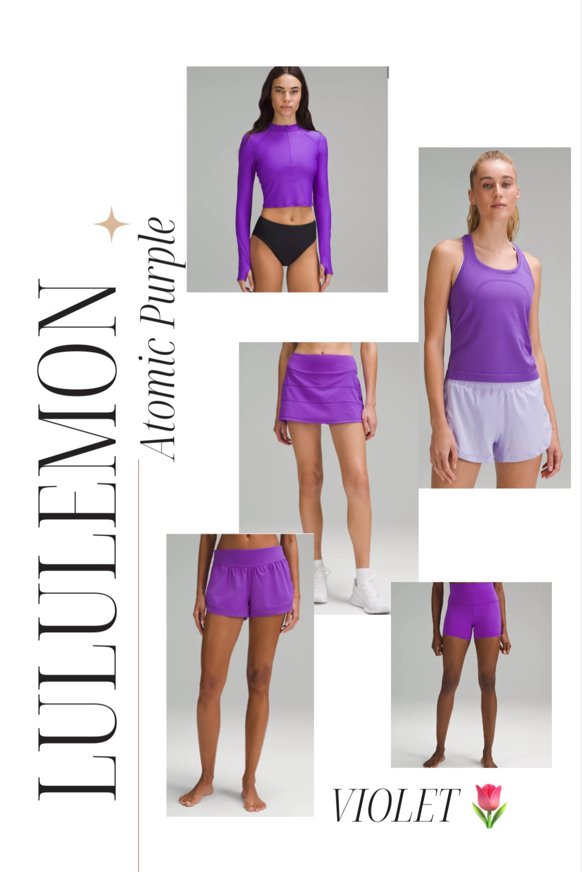 New color at Lululemon. This is a perfect verified match of House of Colour, spring violet.

#LTKFind #LTKunder100 #LTKFitness
