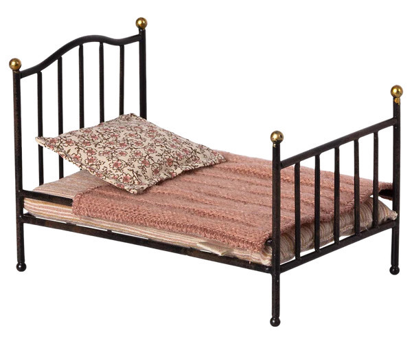 Vintage Bed, Mouse - Anthracite | MailegUSA