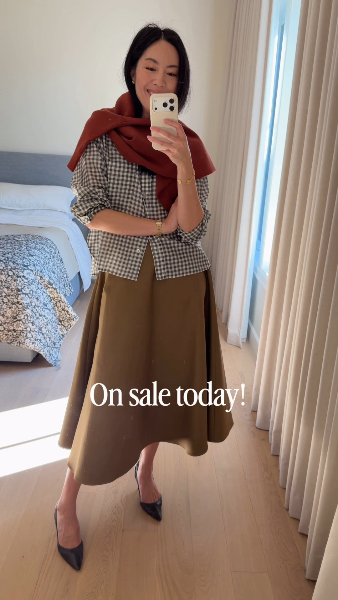 This blouse is 70% cotton and 30% silk - the perfect blend! I’m wearing a Small. It’s on sale and an extra 25% off today, selling out fast!

@neimaarcus #neimanmarcuspartner

#LTKootd #LTKWorkwear #LTKSaleAlert