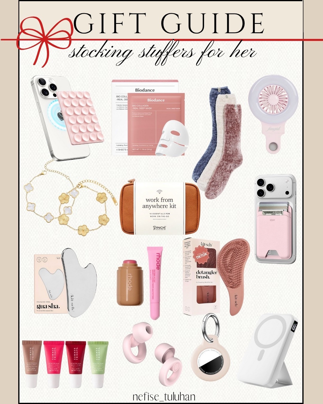 Stocking Stuffers for Her ✨


Gift guide, gift guides, gifts for her, gift guide for her, gifts for him, holiday gifting, holiday gifts, gift ideas, gift ideas for her, holiday gift, holiday gift guide, holiday gift guides, gift, gifts, holiday season, Christmas, holiday gifts 2025, unique gifts for her, unique gifts, stocking stuffers, gifts for bff, stocking stuffers, gifts under 50, gifts for mom

#LTKGiftGuide #LTKFindsUnder50 #LTKHoliday