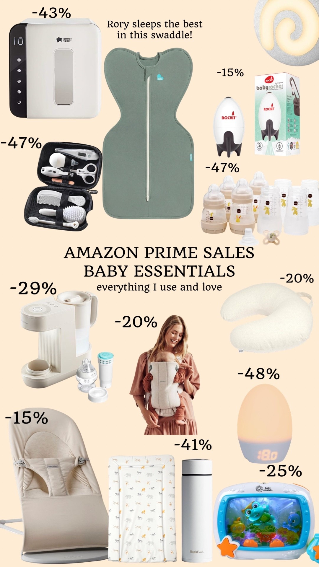 Amazon prime day baby bits that I use and love with huge discounts!