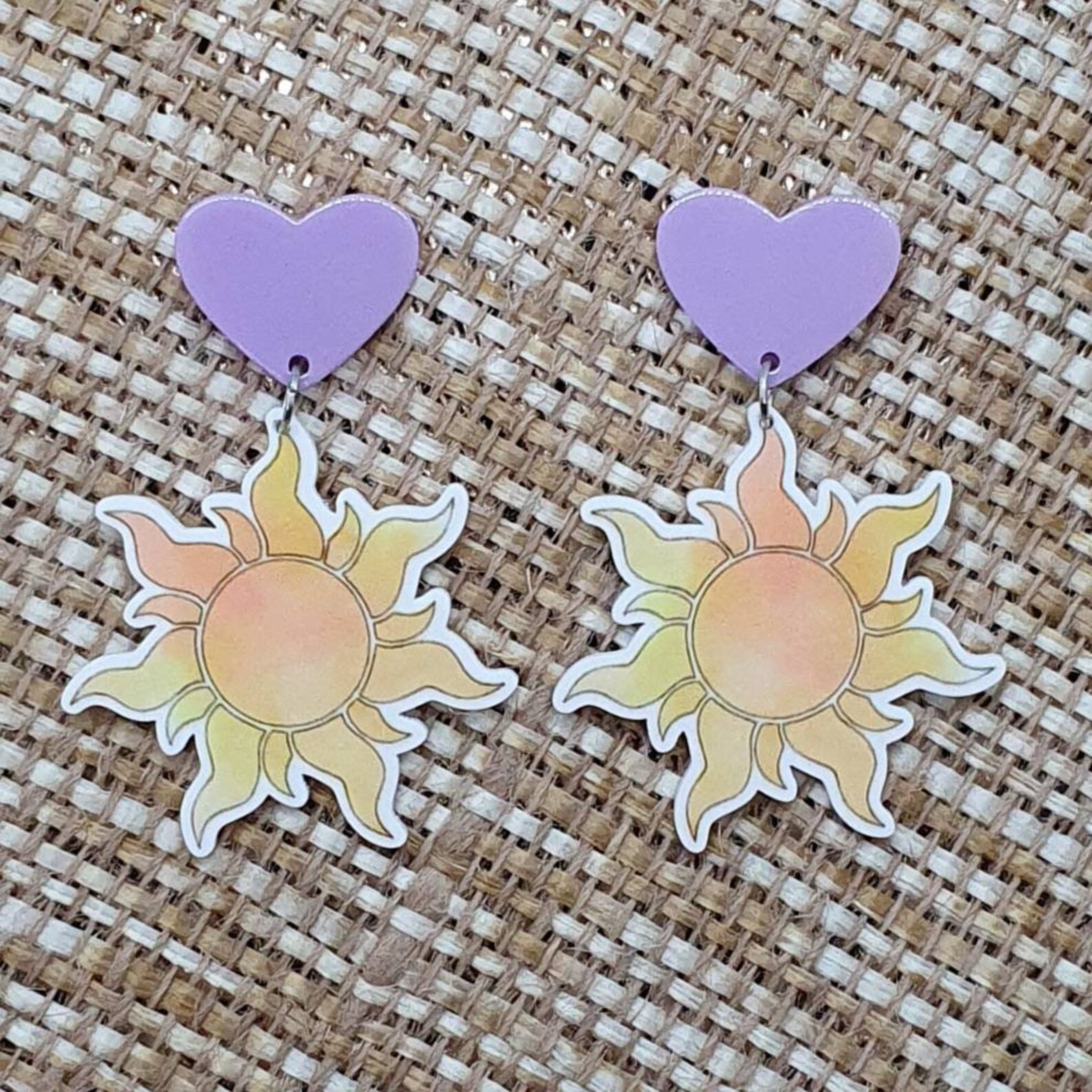 Lost Princess Tangled Inspired Earrings | Etsy (Global)
