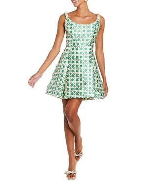 Mestiza New York Gillian Silk Twill Blend Scoop Neck Sleeveless Mini Dress | Dillard's | Dillard's