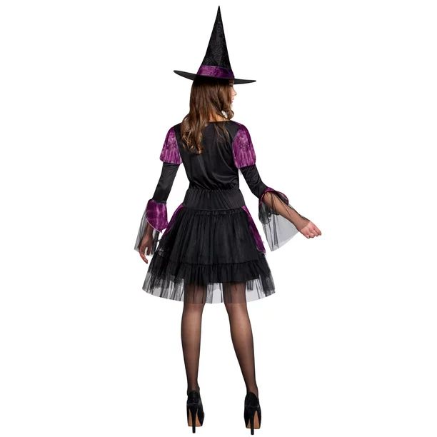 Pink Gothic Witch Adult Halloween Costume S - Walmart.com | Walmart (US)