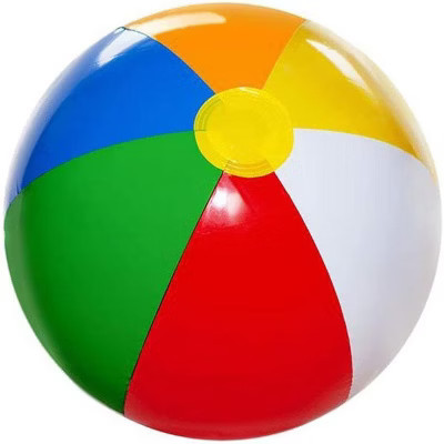 4E's Novelty 16 Inch Inflatable Beach Balls Bulk 24 Pack – Big Beach Ball, Beach Balls for Kids, Pool Toys, Inflatable Balls for Party & Summer Fun | Target