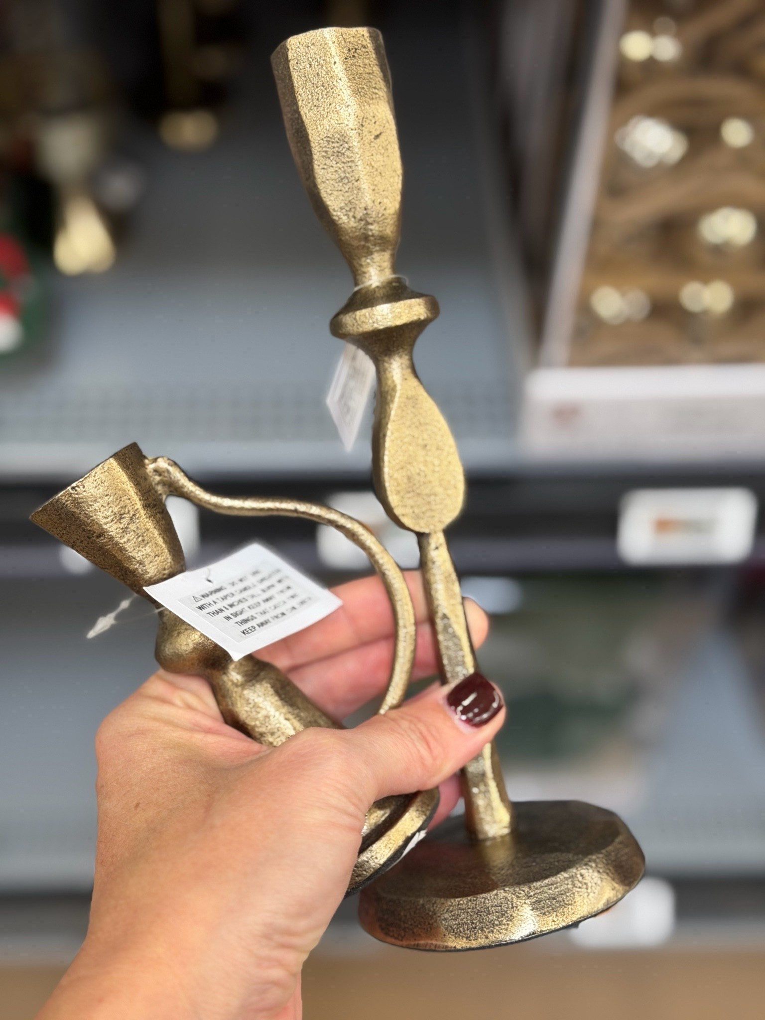 Beautiful brass candlesticks you can decorate with all year. #walmart

#LTKHome #LTKSeasonal