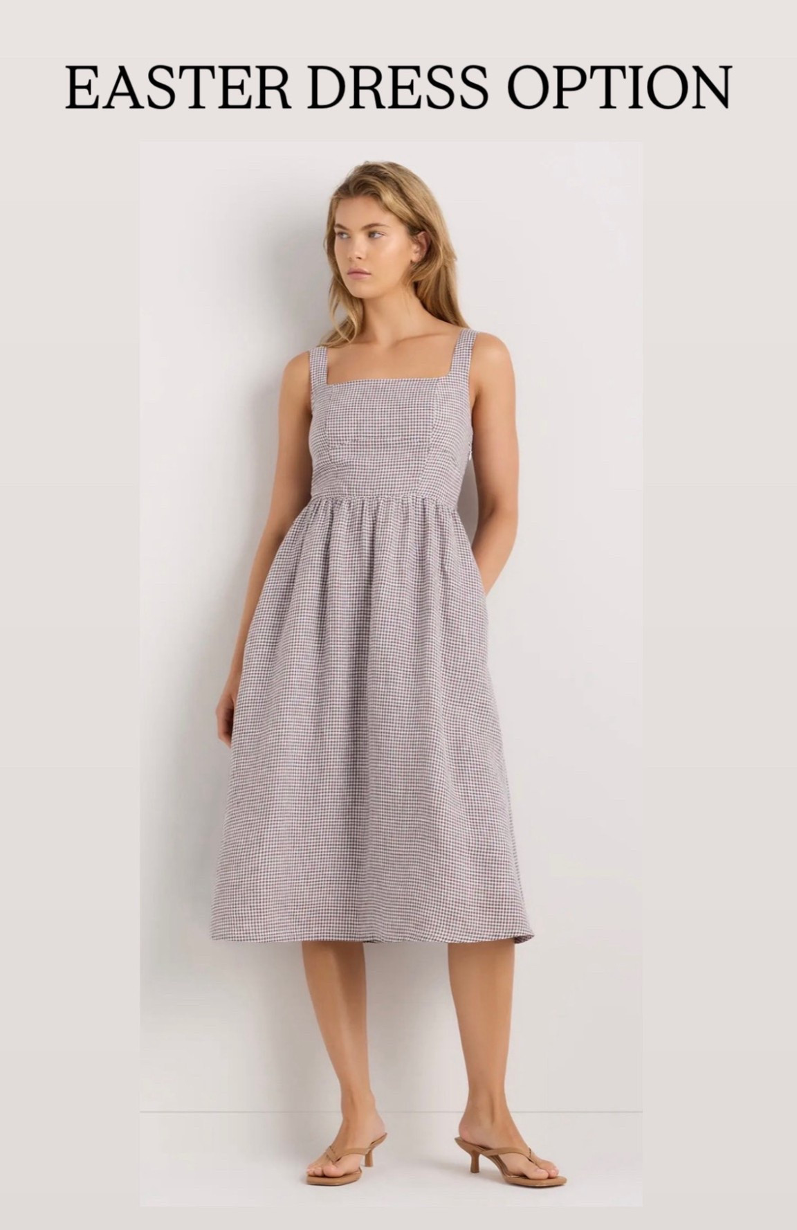This dress is so cute! Currently on its way to me so will keep you posted on sizing! Comes in several colors 

Great Easter dress option / spring dress / bridal shower / baby shower dress 

Quince / gingham dress / pockets !!

#LTKPetite #LTKSeasonal