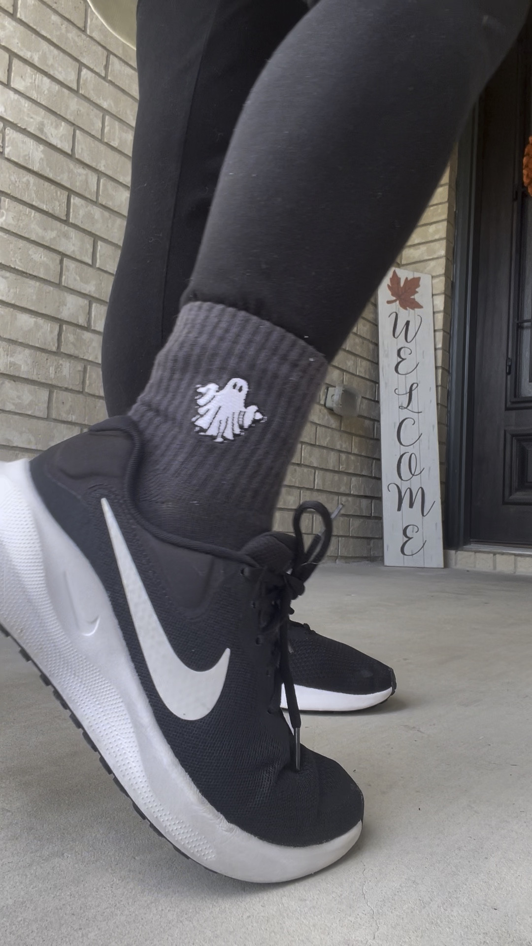 The cutest ghostie socks plus my everyday Nike sneakers! Perfect spooky season combo! 🖤👻

#LTKStyleTip #LTKHalloween #LTKShoeCrush