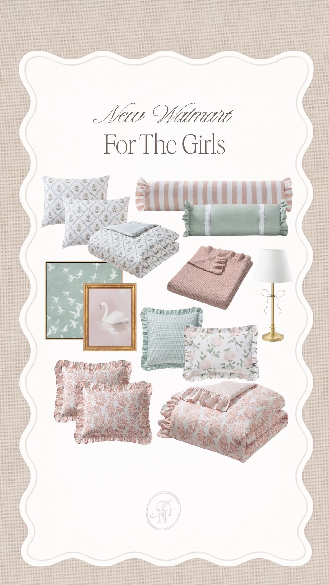 New Walmart finds for the girls 🎀 Soft pastels, ruffled bedding, charming wall art and the sweetest bow lamp make these pieces perfect for creating a cozy, feminine bedroom.

#walmartfinds #mytexashouse #walmarthome #girlsbedroom #girlsroomdecor #pastelhomedecor #ruffledbedding #cozybedroom #affordabledecor #walmartnewarrivals

#LTKU #LTKHome #LTKKids