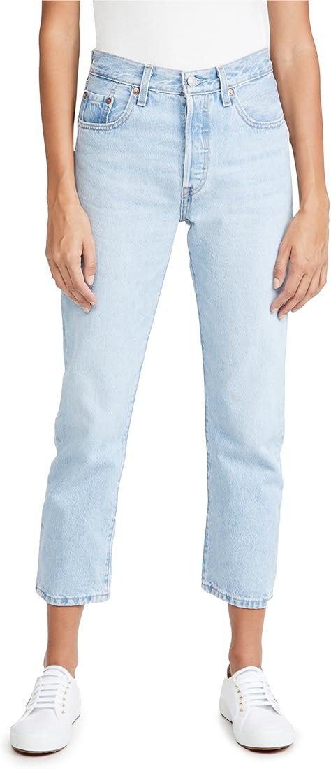Levi's Women's Premium 501 Crop Jeans | Amazon (US)