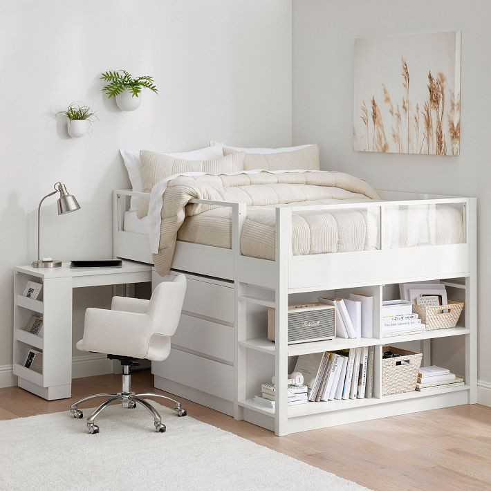 Bowen Low Loft Bed | Pottery Barn Teen