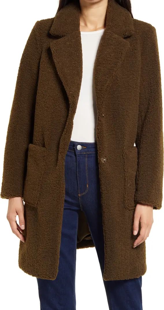 Faux Fur Teddy Coat | Nordstrom Rack