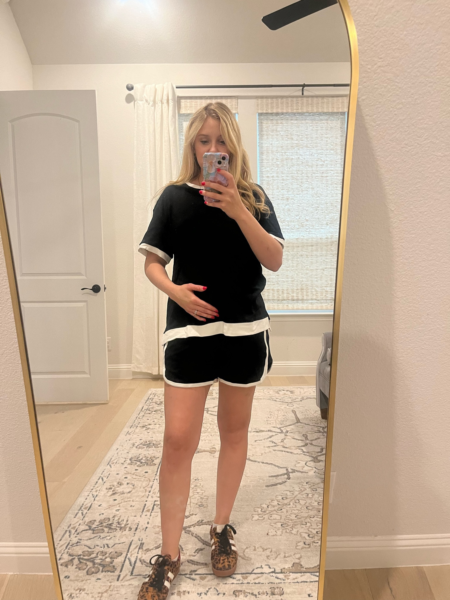 Another cute/comfy set! I’ve been wearing this one on repeat. It’s bump friendly and another one I’ll be wearing a lot post partum too. Such a great price and comes in lots of color options! Wearing a size medium. 

#LTKFindsUnder50 #LTKBump #LTKStyleTip