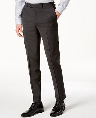 Men's Skinny Fit Infinite Stretch Suit Pants | Macys (US)