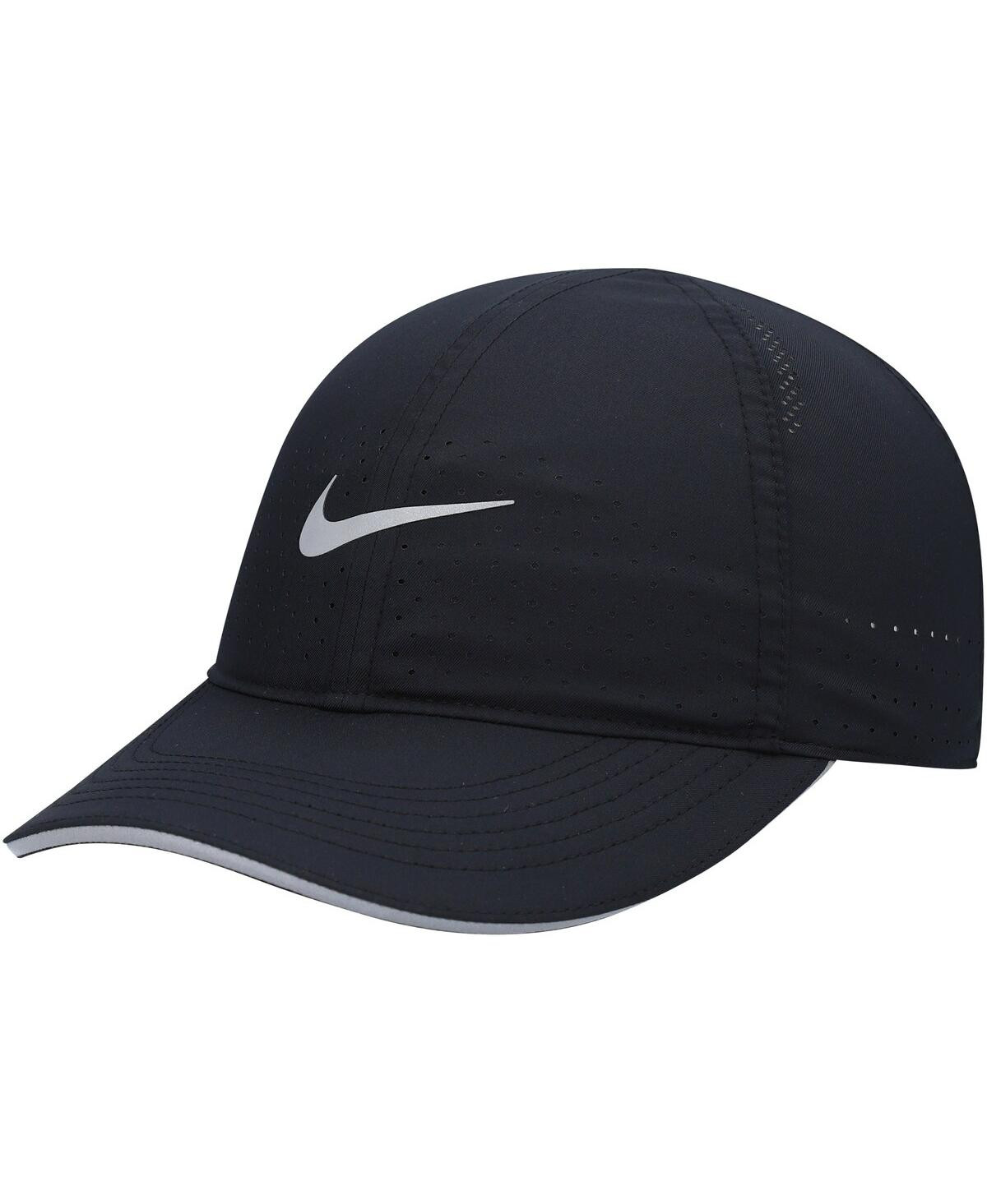 Women's Nike Black Featherlight Performance Run Adjustable Hat | Macys (US)