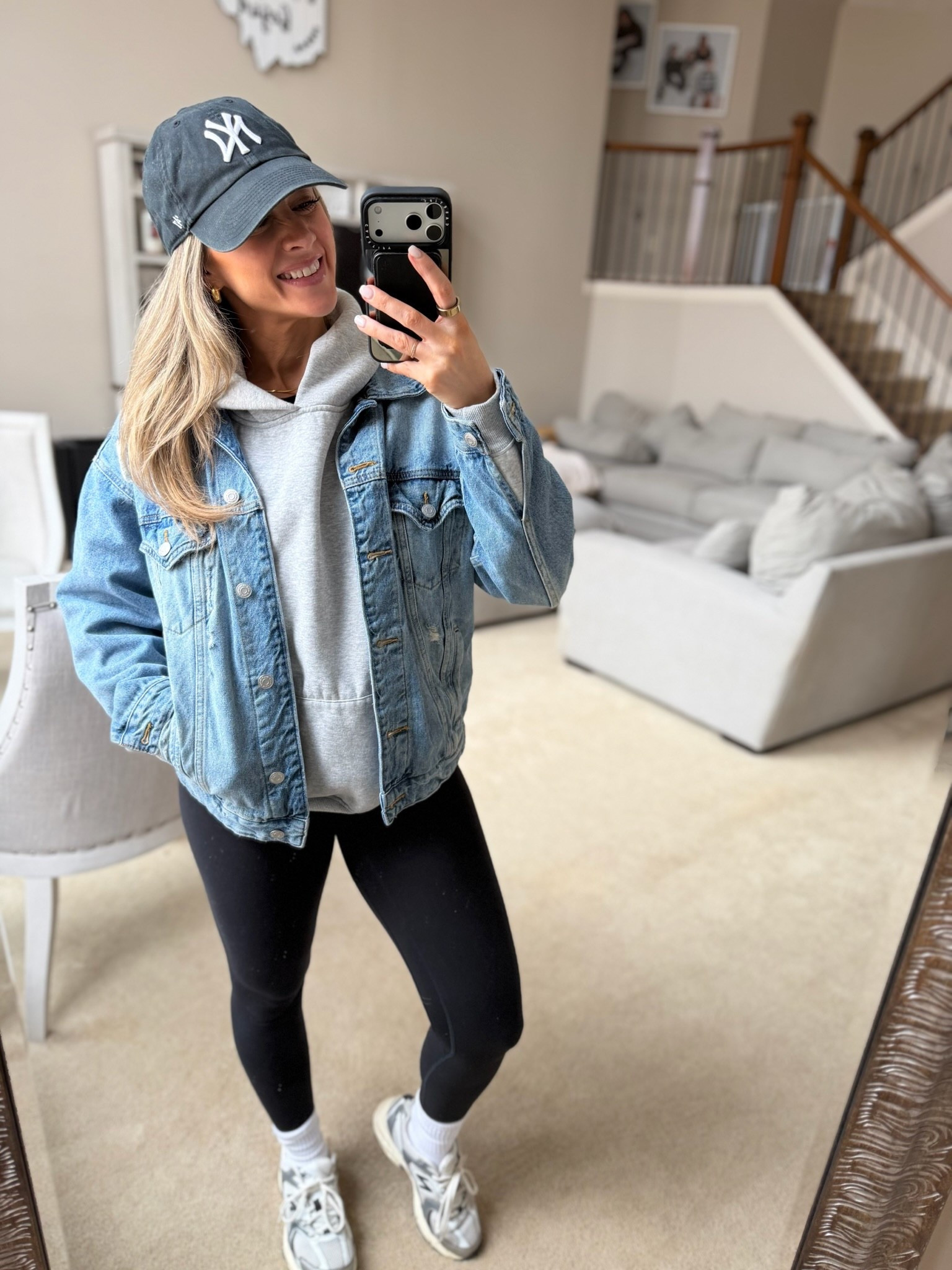 Jean jacket is old from target- but linked similar options! 

#LTKgrwm #LTKootd