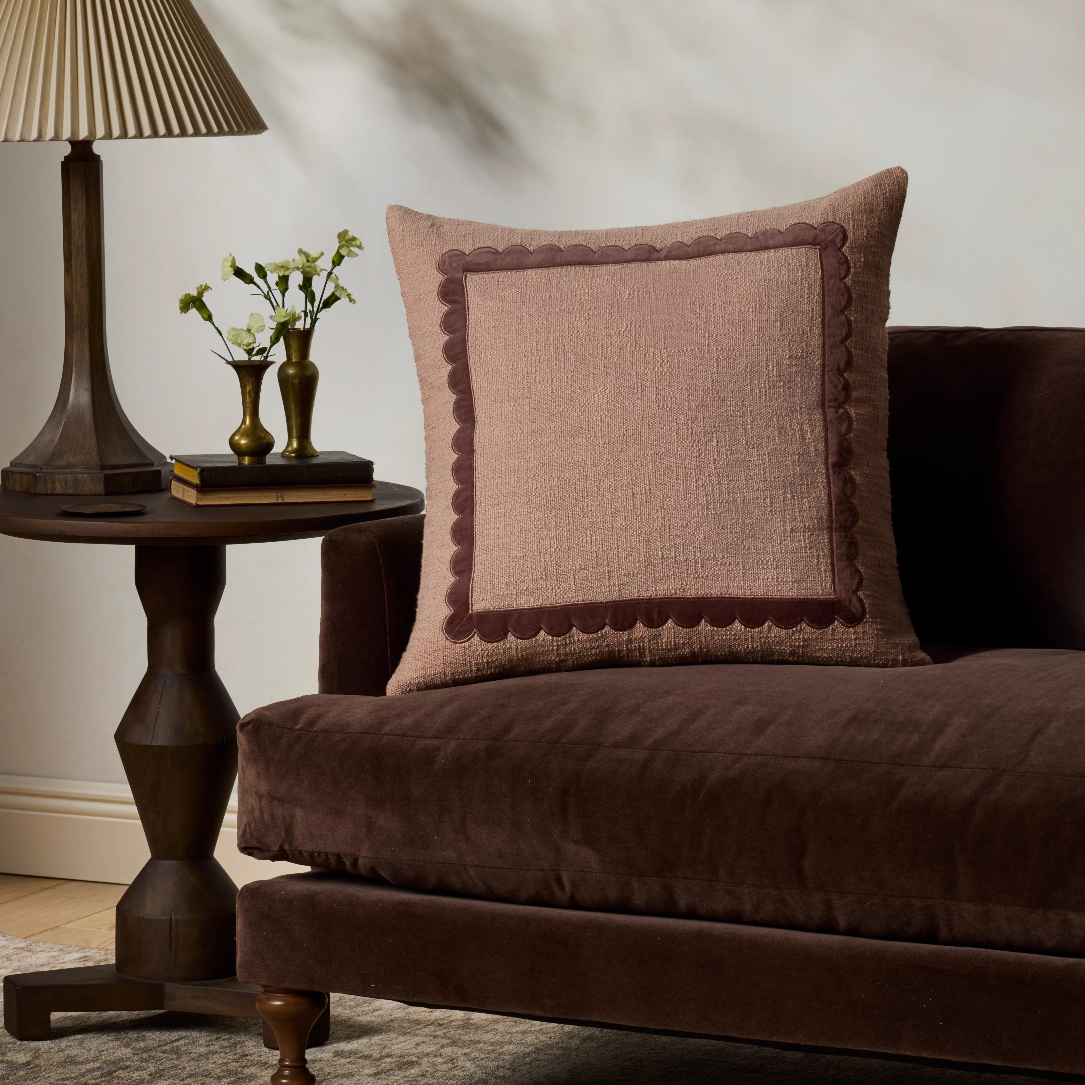 Chris Loves Julia x Loloi-Lottie Pillow-PCJ-0046-Pink | Rugs Direct