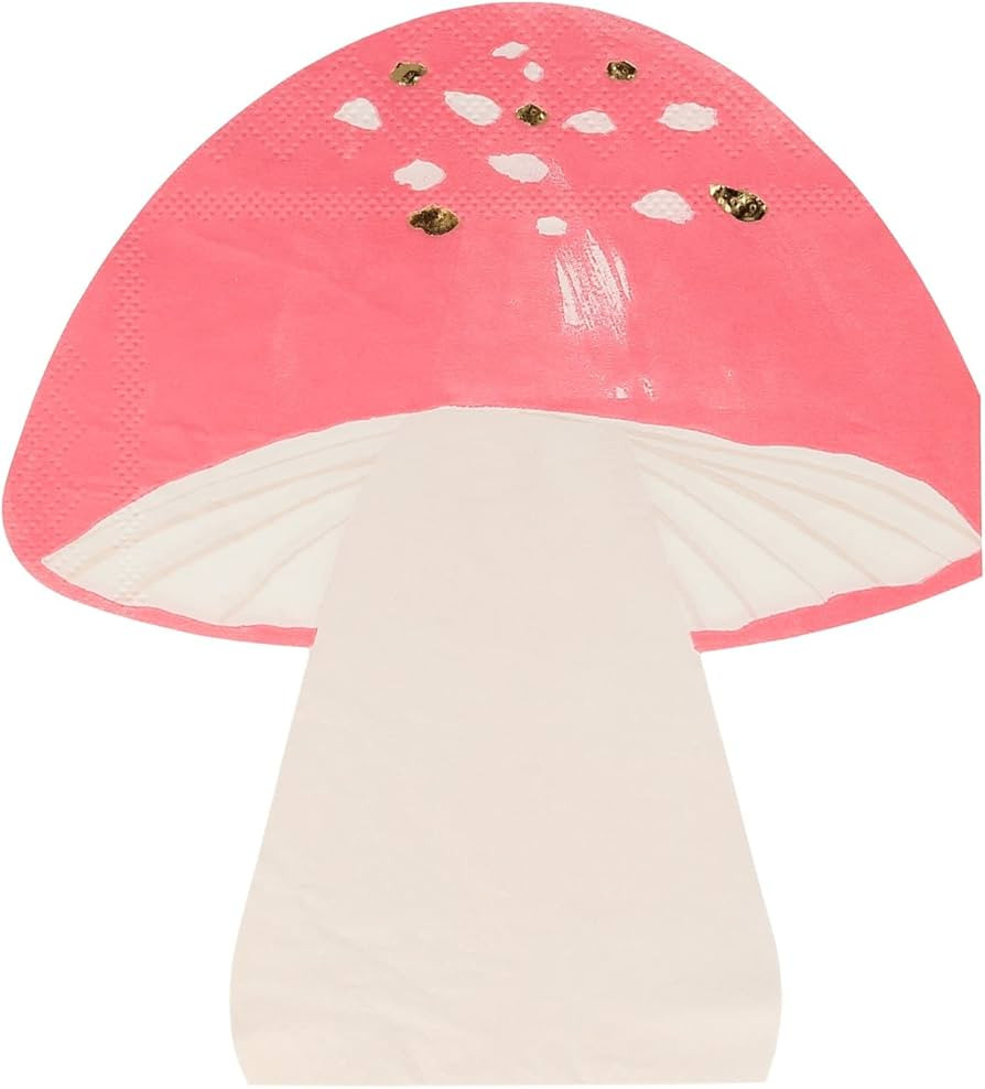 Meri Meri Fairy Mushroom Napkins (Pack of 16) | Amazon (US)