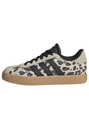 adidas Unisex-Kids VL Court 3.0, Crystal Linen/Black/Khaki, 11 | Amazon (US)
